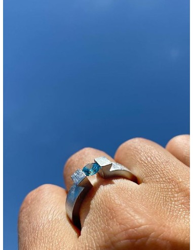 Anillo DIAMOND in blue