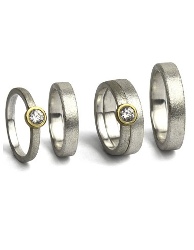 ANILLO DUO ORO AMARILLO