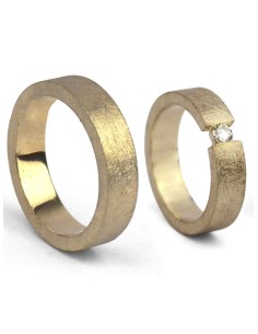ANILLO STAR ORO AMARILLO 2