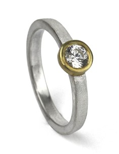 ANILLO DUO ORO AMARILLO