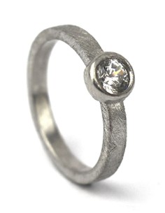 ANILLO DUO ORO BLANCO