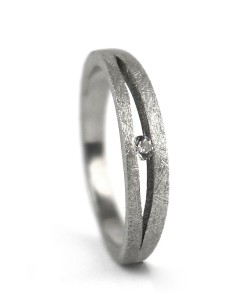 ANILLO TWO ORO BLANCO