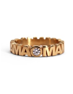 ANILLO VIDA ORO AMARILLO Y DIAMANTE