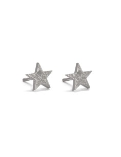 PENDIENTES ESTRELLA BEBÉ ORO BLANCO