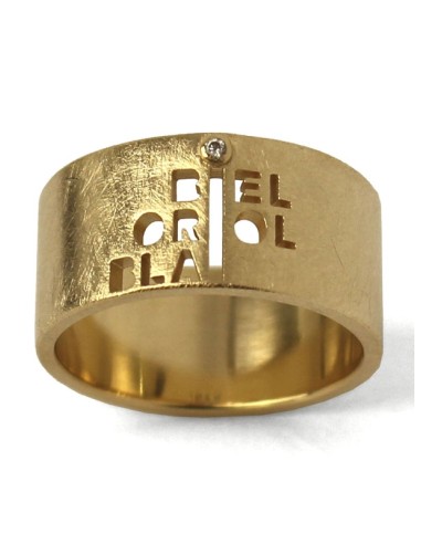 ANILLO PERSONALIZADO ORO AMARILLO