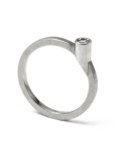 ANILLO STAR ORO BLANCO 2