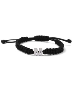 PULSERA INICIAL MACRAME HOMBRE