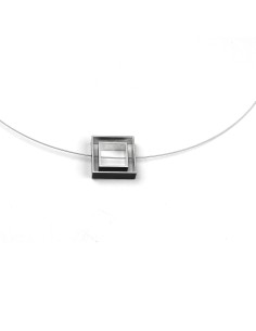 COLLARET QUADRAT ONE EN NEGRE