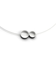 COLLARET CIRCULAR ONE EN NEGRE 2