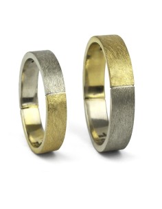 ALIANZAS ORO BLANCO ORO AMARILLO