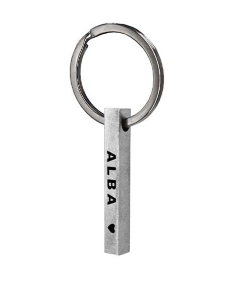 LLAVERO PERSONALIZADO BARRA NOMBRES