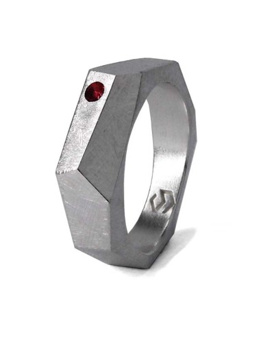 THREE Anillo Amatista