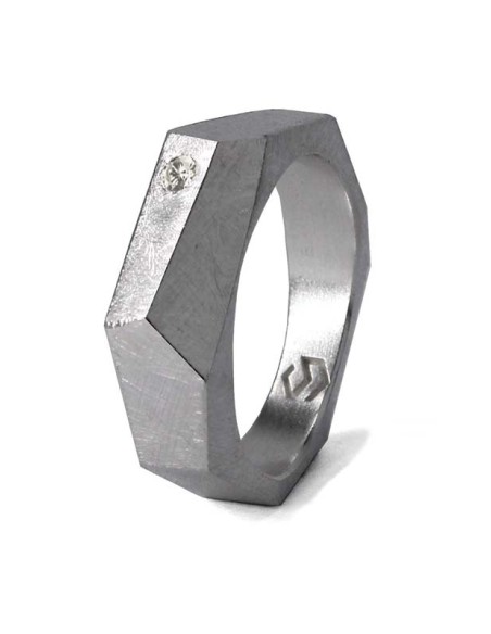 THREE Anillo Amatista
