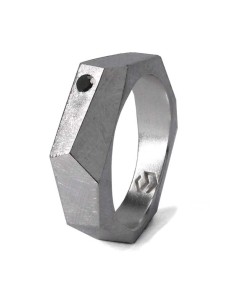 anillo rock onix
