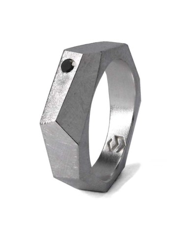 THREE Anillo Amatista