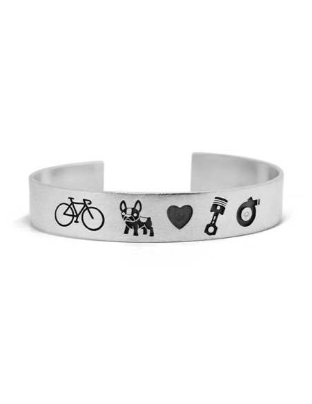 pulsera personalizada dibujos y nombres