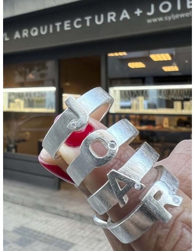 ANILLO PERSONALIZADO CON INICIALES
