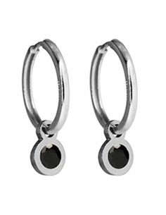 PENDIENTES DOT IN BLACK