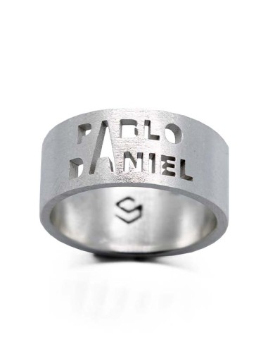 Anillo nombre personalizado