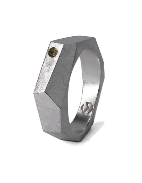 THREE Anillo Amatista