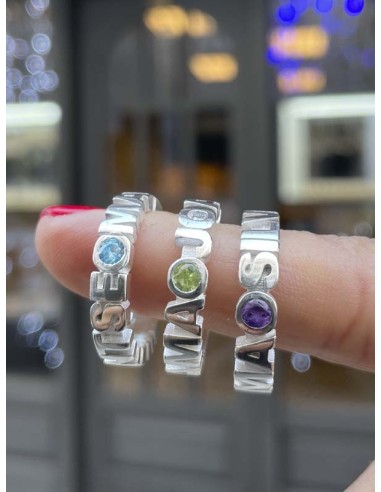 Anillo VIDA CON PIEDRA