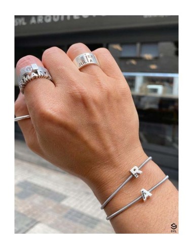 PULSERA INICIAL CON NOMBRE
