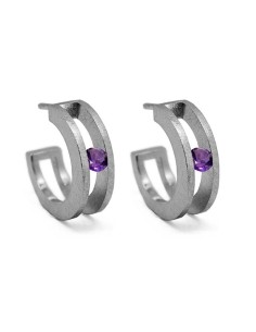 PENDIENTES BIG SPACE AMATISTA