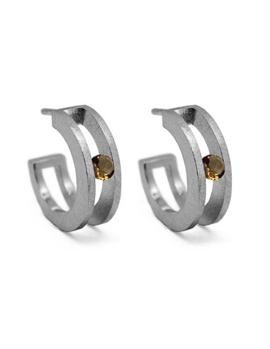 PENDIENTES BIG SPACE CUARZO