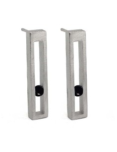 PENDIENTES LINEAL SPACE ONIX