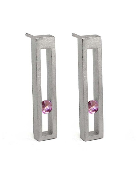 PENDIENTES LINEAL SPACE TURMALINA