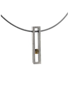 COLLAR LINEAL SPACE CUARZO