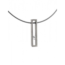 COLLAR LINEAL SPACE TOPAZI BLANC