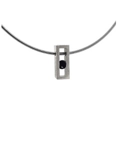 COLLAR SMALL LINEAL SPACE ONIX