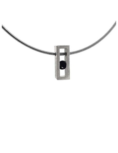 COLLAR SMALL LINEAL SPACE ONIX