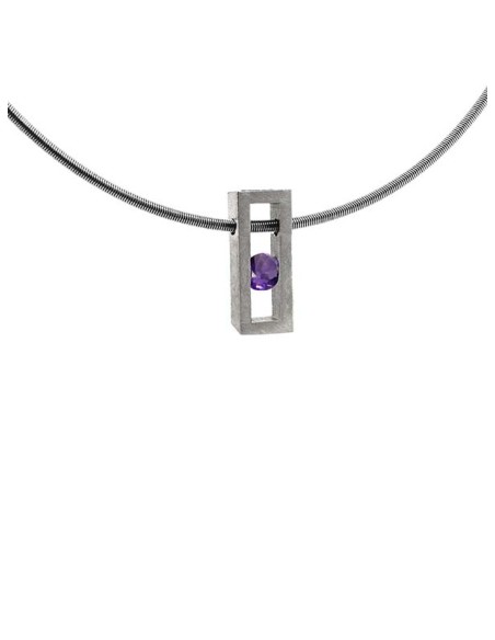COLLAR SMALL LINEAL SPACE AMATISTA