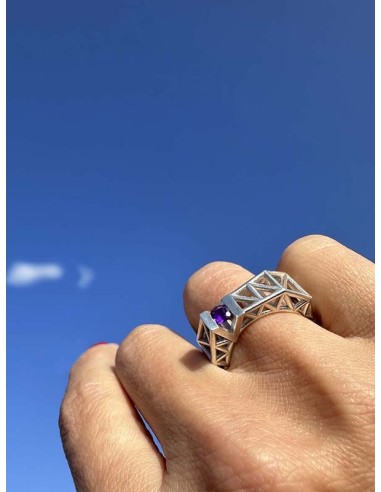 ANILLO LLUM AMATISTA