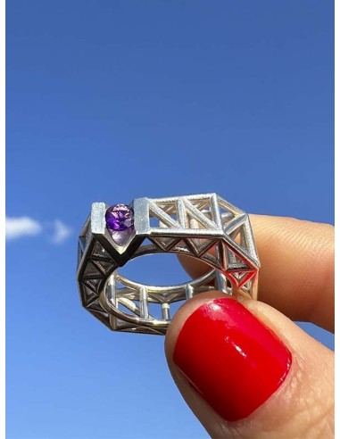 ANILLO LLUM AMATISTA
