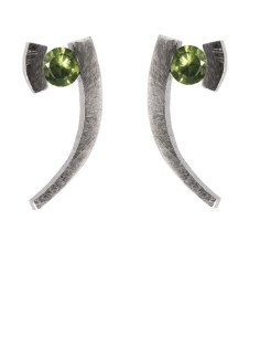 PENDIENTES ELEVEN PERIDOTO