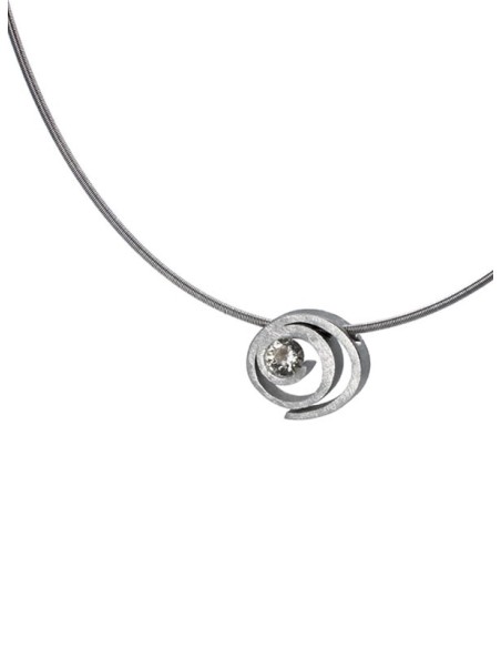 COLLAR TWELVE TOPAZIO BLANCO
