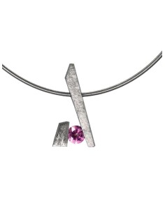 COLLAR NINE CUARZO ROSA