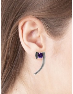 PENDIENTES ELEVEN AMATISTA 2