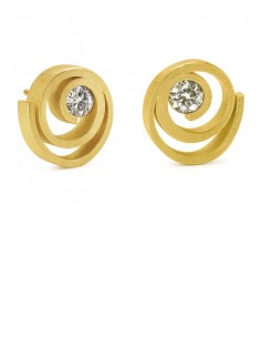 PENDIENTES TWELVE  ORO AMARILLO