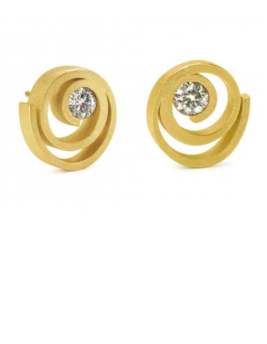 PENDIENTES TWELVE  ORO AMARILLO