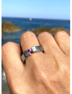 Anillo DIAMOND in pink 2