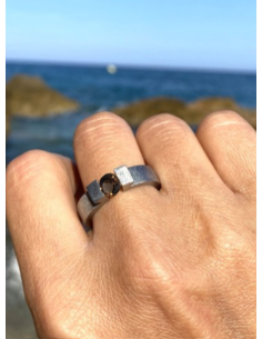 Anillo DIAMOND in brown 2