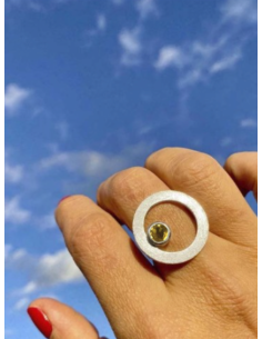 Anillo CIRCULAR TWO in yellow 2