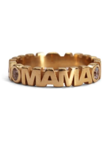 VIDA RING IN YELLOW GOLD WITH 2 DIAMONDS