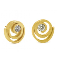PENDIENTES TWELVE ORO AMARILLO