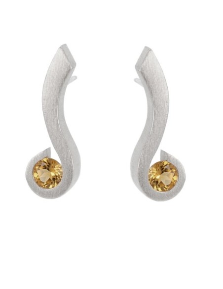 PENDIENTES SANT JORDI  CITRINO