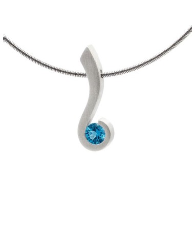 PENDIENTES SANT JORDI  TOPACIO AZUL